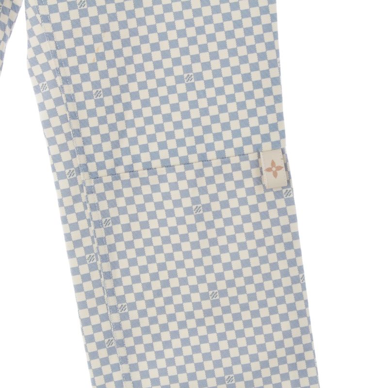 Louis Vuitton Cotton Damier Denim Pants Jeans Lgm
