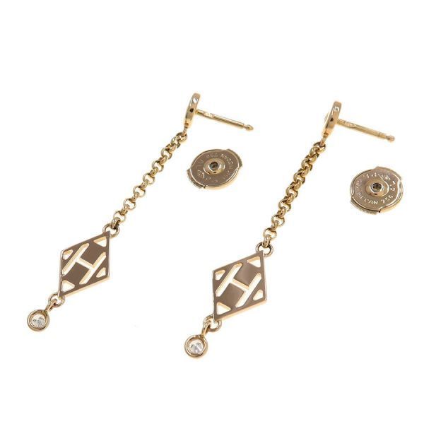 Hermes Gambard Earrings Diamond