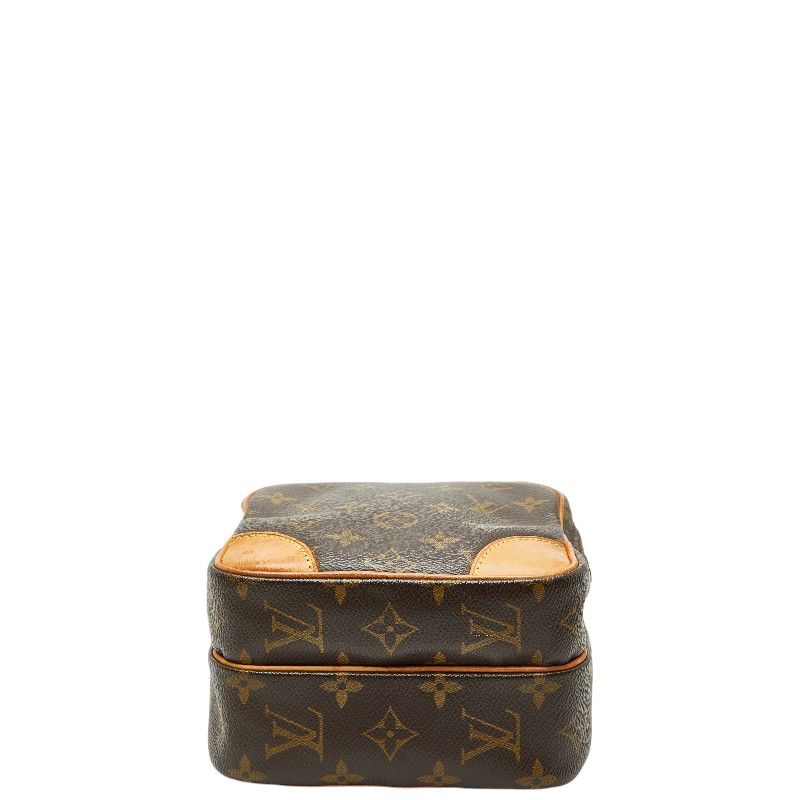 Louis Vuitton Monogram Amazon Crossbody Shoulder Bag Brown Leather
