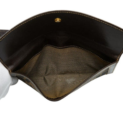 Fendi Zucca 088 Brown Canvas Leather