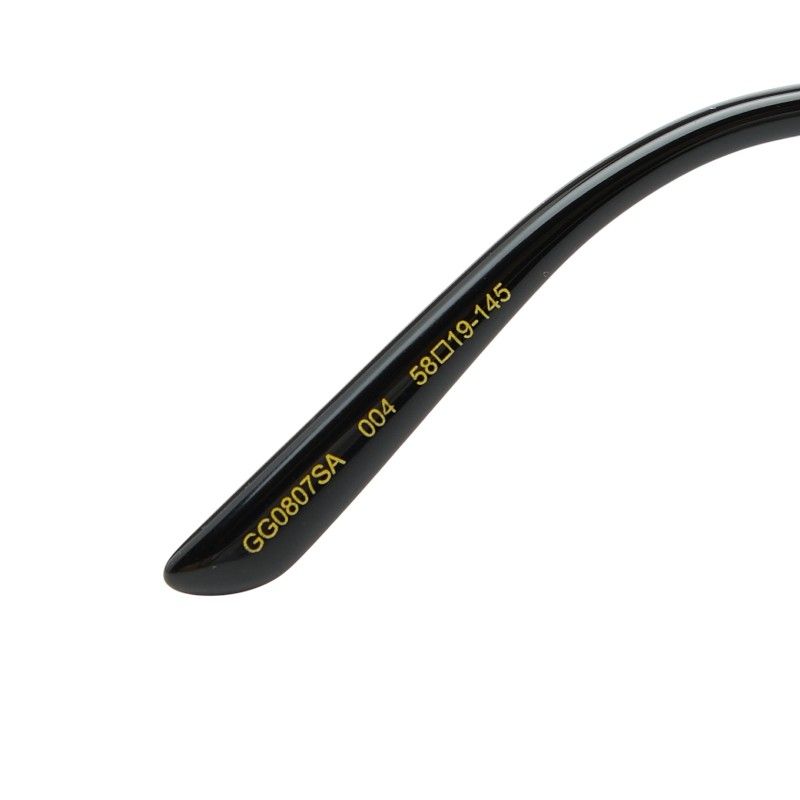 Gucci Sunglasses Asian Fit Gold Black Metal
