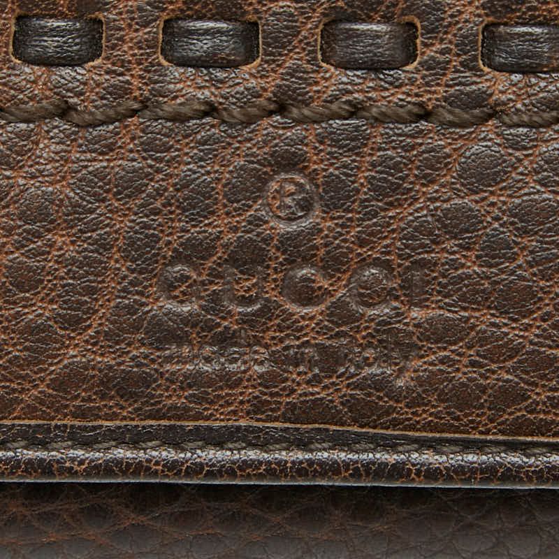 Gucci Brown Leather
