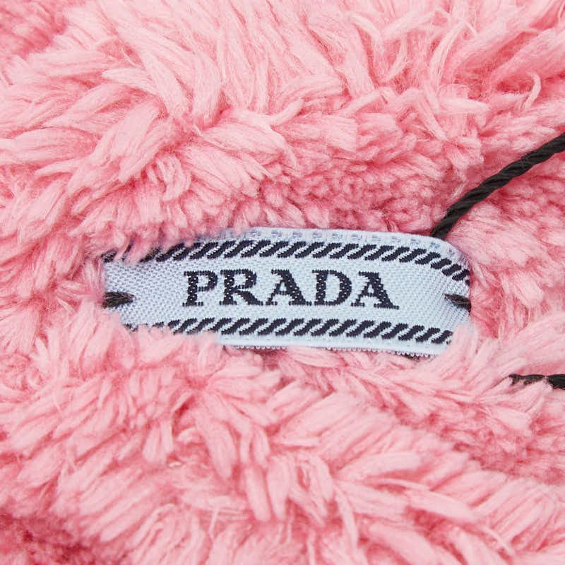 Prada Scrunchie Hair Pink Fur