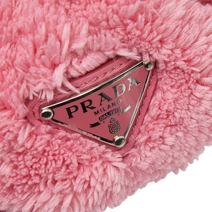 Prada Scrunchie Hair Pink Fur