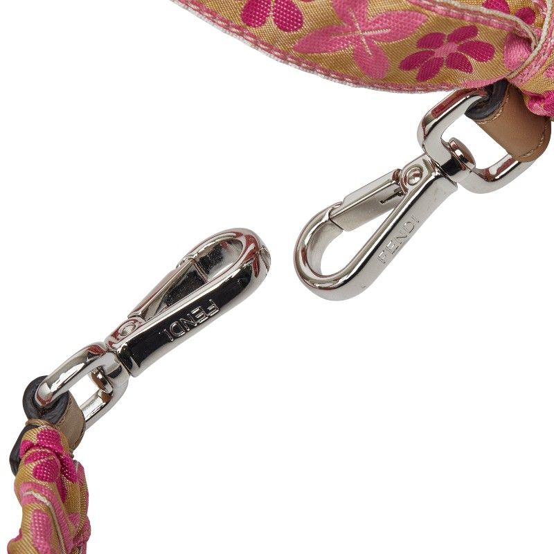Fendi Flower Floral Strap Yue Pink Multicolor
