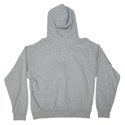 Gucci Logo Print Hoodie Pullover :s Gray Cotton