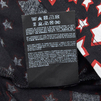 Saint Laurent Star T-Shirt M Black Multicolor Cotton