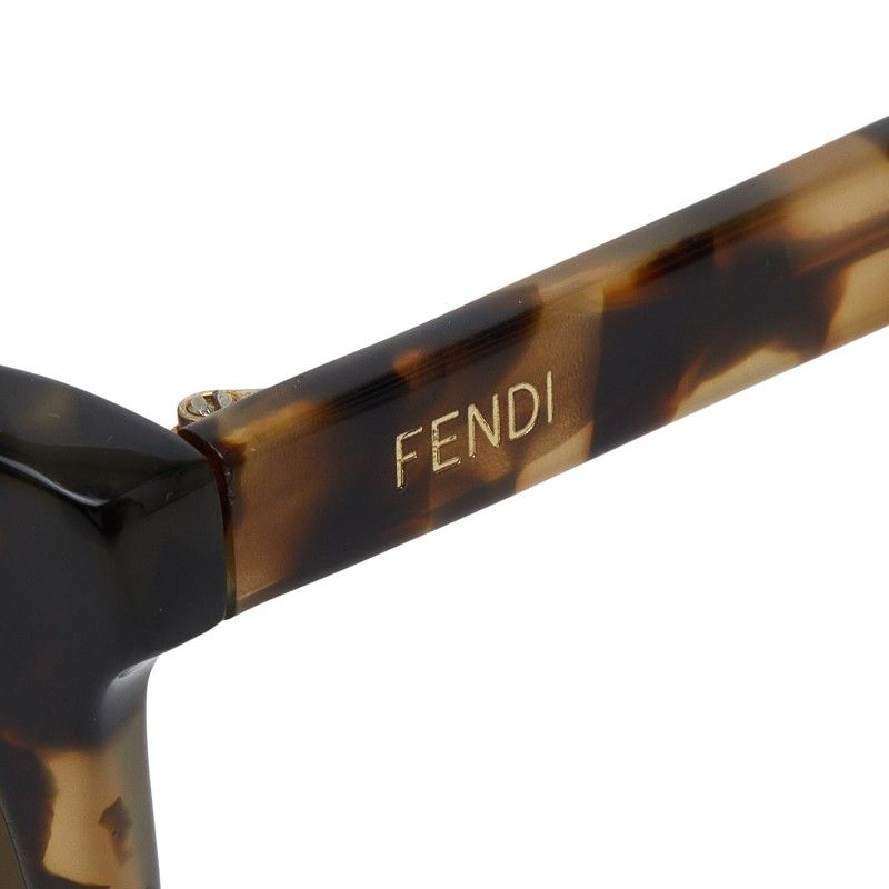 Fendi S Brown Blue Plastic