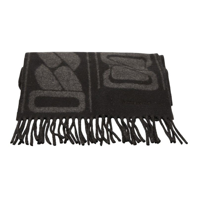 Hermes Click Se Nue Black Gray Cashmere