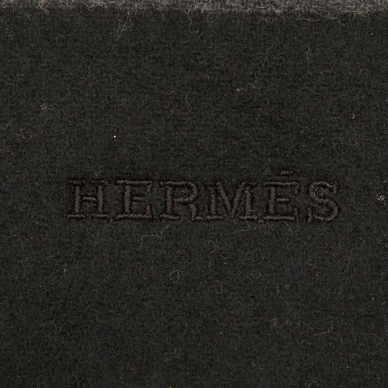 Hermes Click Se Nue Black Gray Cashmere