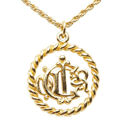 Dior Logo Gold Plated