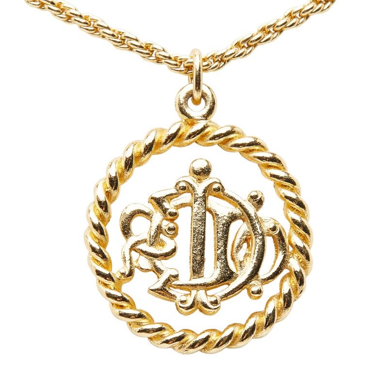 Dior Logo Gold Plated