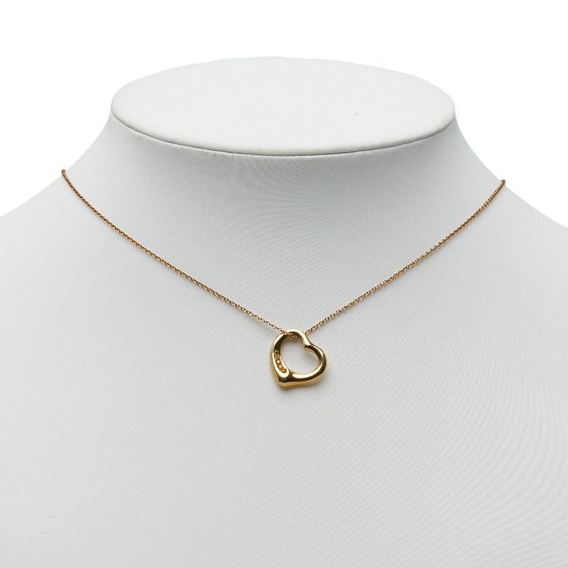 Tiffany & Co. Open Heart Gold Yellow 18K