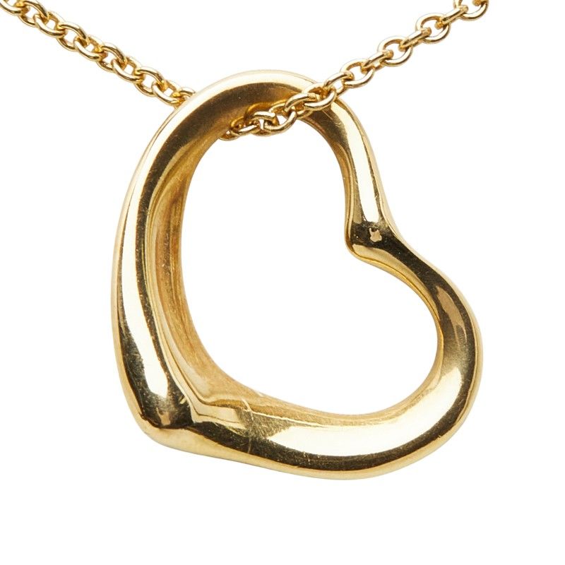 Tiffany & Co. Open Heart 18K Yellow Gold