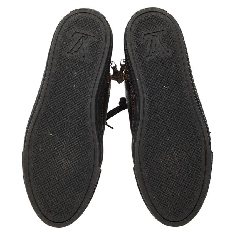 Louis Vuitton Monogram Stella Line High Cut Sneakers Black