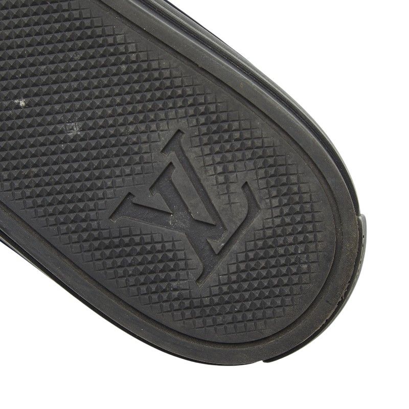 Louis Vuitton Monogram Stella Line High Cut Sneakers Black