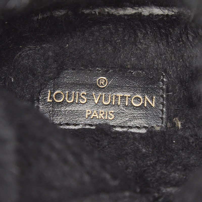 Louis Vuitton Monogram Stella Line High Cut Sneakers Black