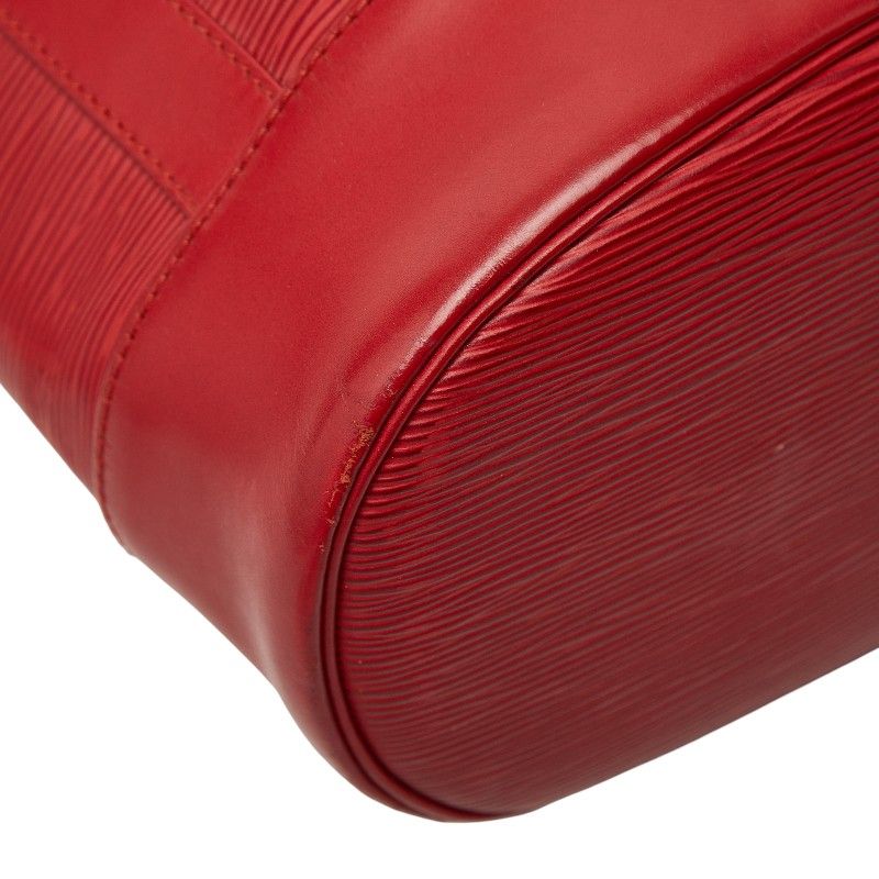 Louis Vuitton Epi Randonnee PM Castilian Red Leather