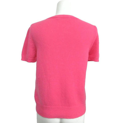 Dior Short Sleeve Sweater Cashmere Knit Logo
