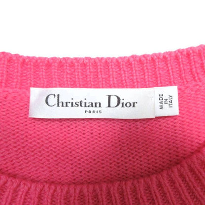 Dior Short Sleeve Sweater Cashmere Knit Logo