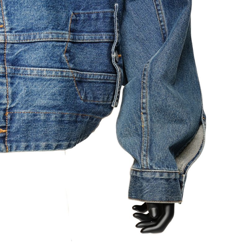 Balenciaga Jacket Upside Down Denim FW 34