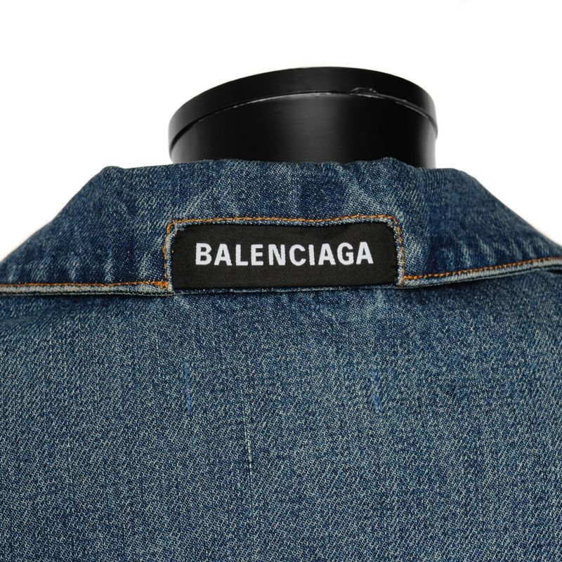 Balenciaga Jacket Upside Down Denim FW 34