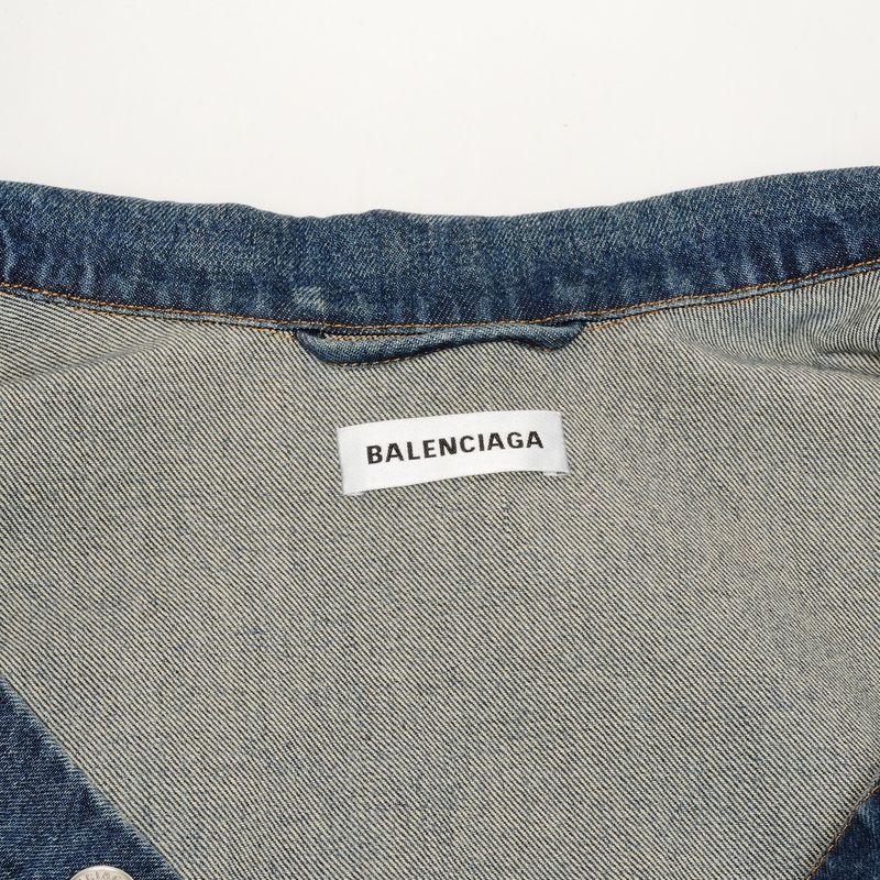 Balenciaga Jacket Upside Down Denim FW 34