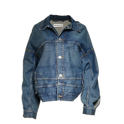 Balenciaga Jacket Upside Down Denim FW 34