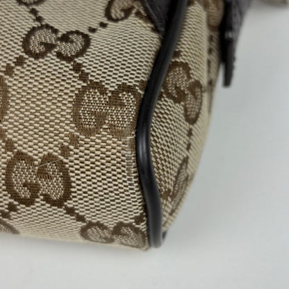 Gucci GG Pattern Belt Bag Canvas Brown