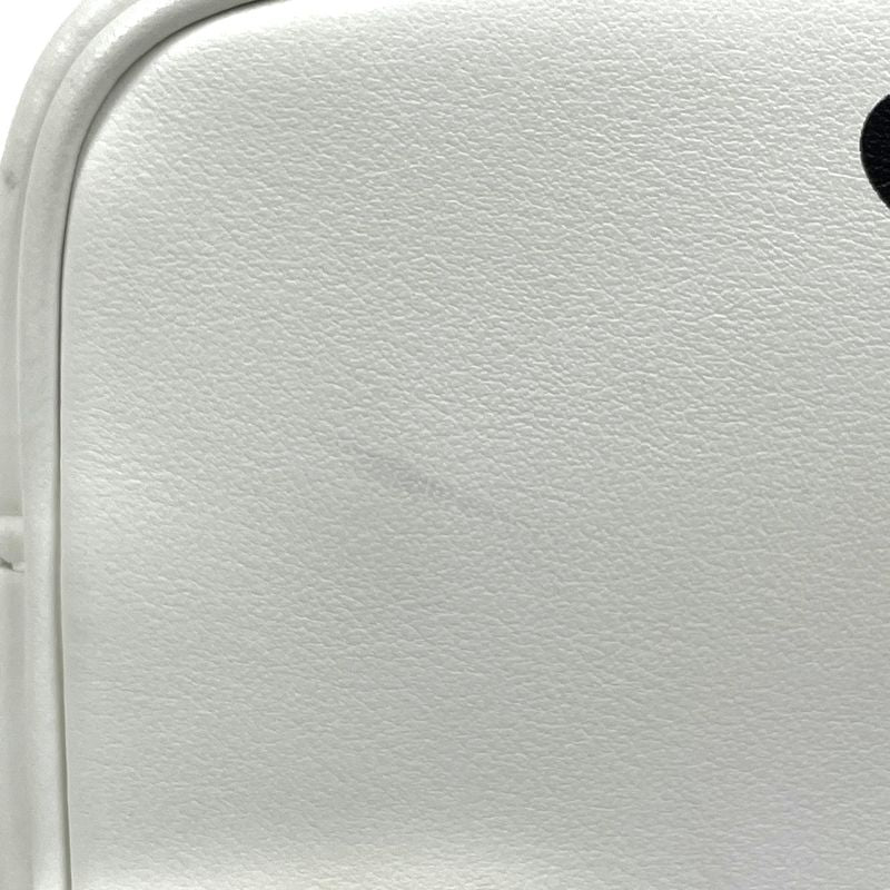 Prada Logo Shoulder Bag Leather White