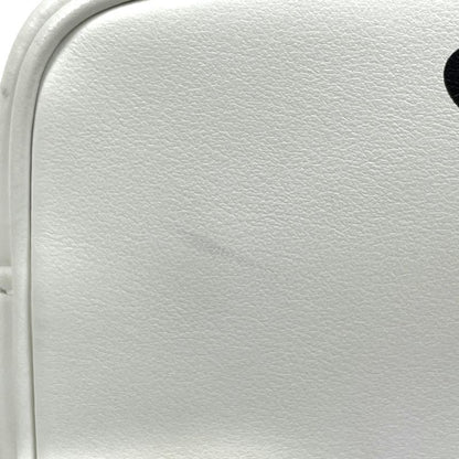 Prada Logo Shoulder Bag Leather White