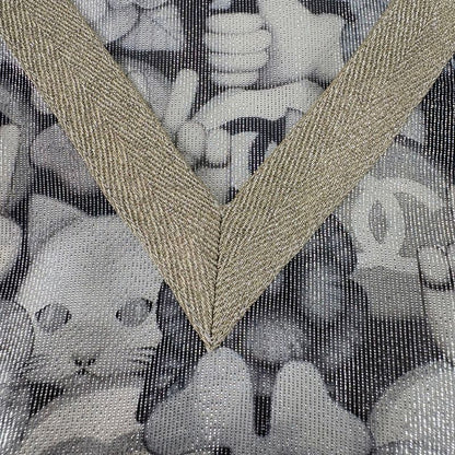 Chanel CC Logo Sleeveless Top Tank Top Choupette Top