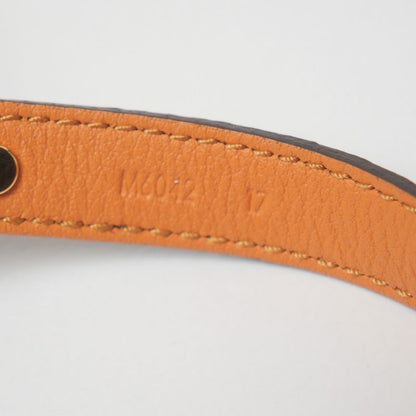 Louis Vuitton Essential Bracelet 17 Monogram Signature Calf Leather