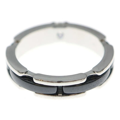 Chanel Ultra Ring Black Ceramic Silver 51