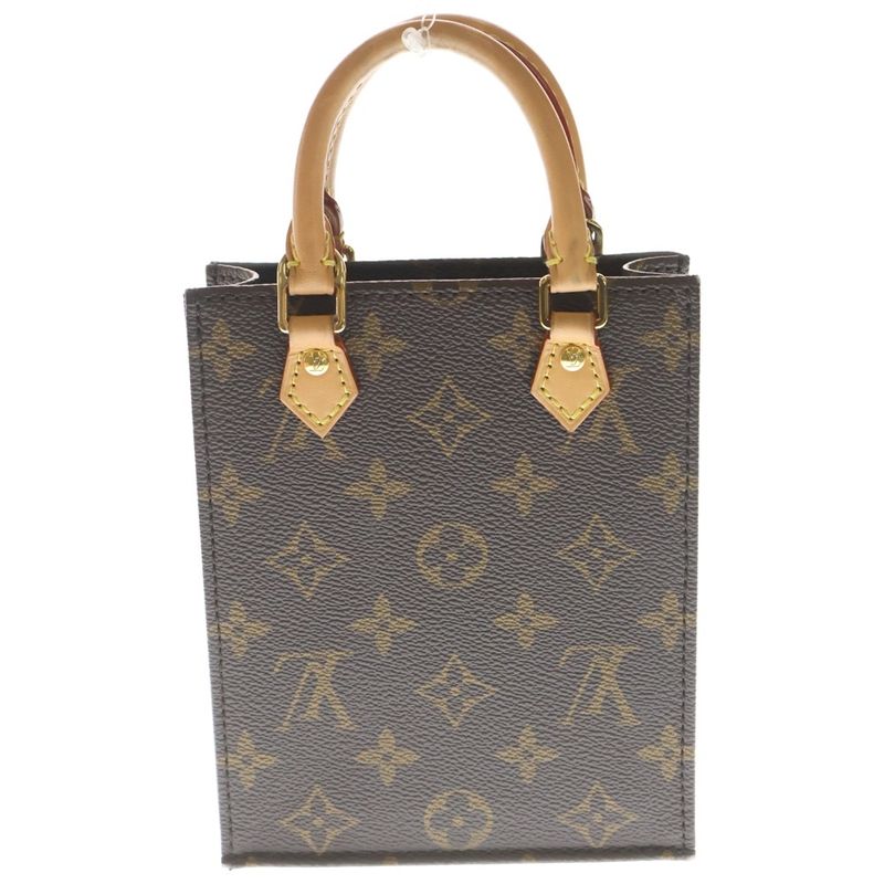 Louis Vuitton Monogram Petite Sac Plastic 2-Way Mini Bag