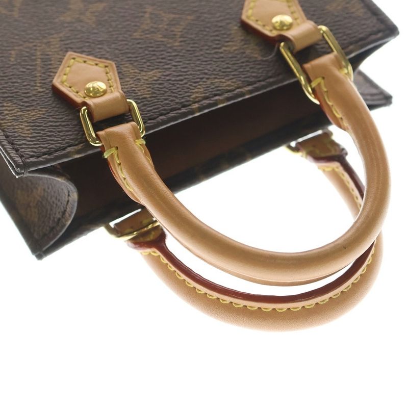 Louis Vuitton Monogram Petite Sac Plastic 2-Way Mini Bag