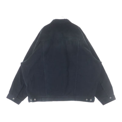 Balenciaga Ticker Denim Jacket Black