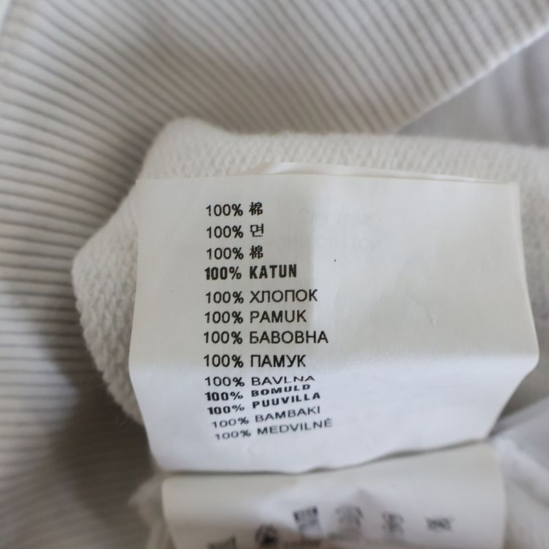 Prada Triangle Embossed Logo Pullover Sweatshirt Hoodie White