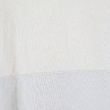 Prada Triangle Embossed Logo Pullover Sweatshirt Hoodie White