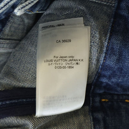 Louis Vuitton YK Short Denim Jacket Patches Gm1 Yayoi