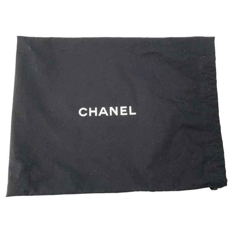 Chanel Handbag 22 Mini CC Logo Quilted Shiny Calf Leather