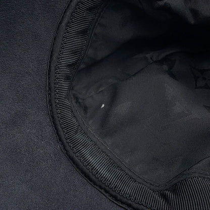 Louis Vuitton Cap Sharering Lamb Leather Mouton M Hat Noir Black