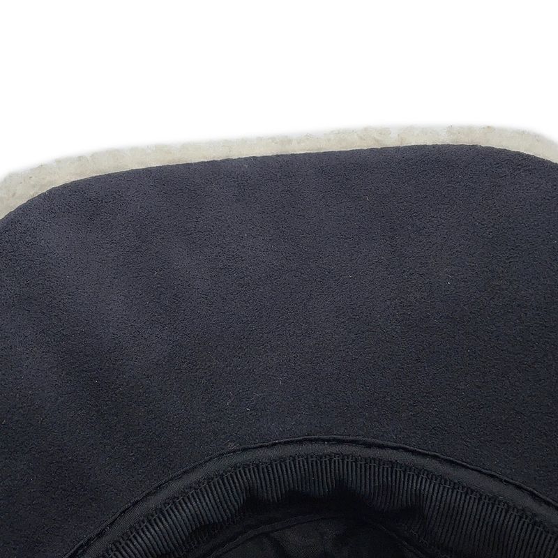 Louis Vuitton Cap Sharering Lamb Leather Mouton M Hat Noir Black