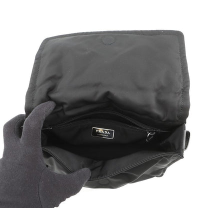 Prada Shoulder Bag Small Padded Re-Nylon Black