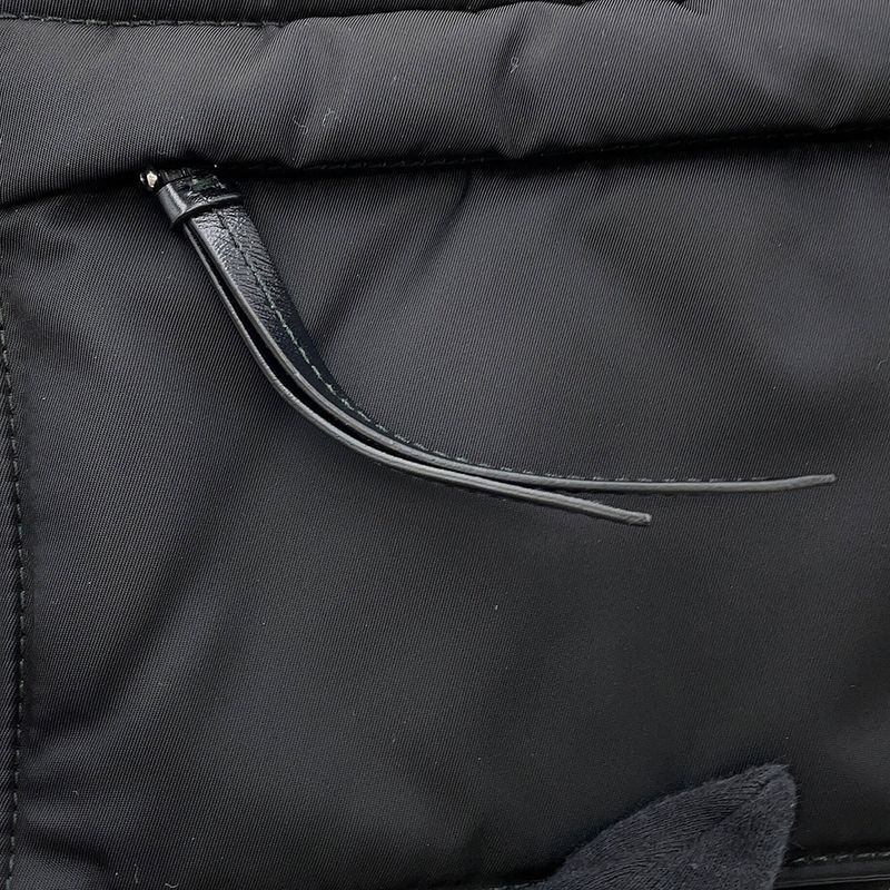 Prada Shoulder Bag Small Padded Re-Nylon Black