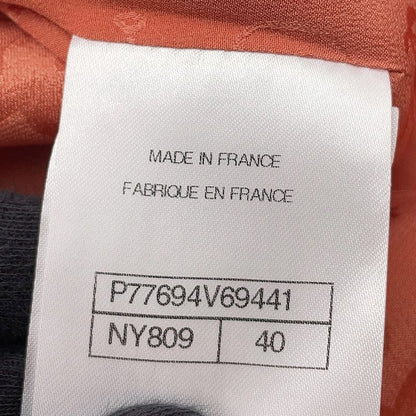 Chanel Jacket Tweed CC Logo 40