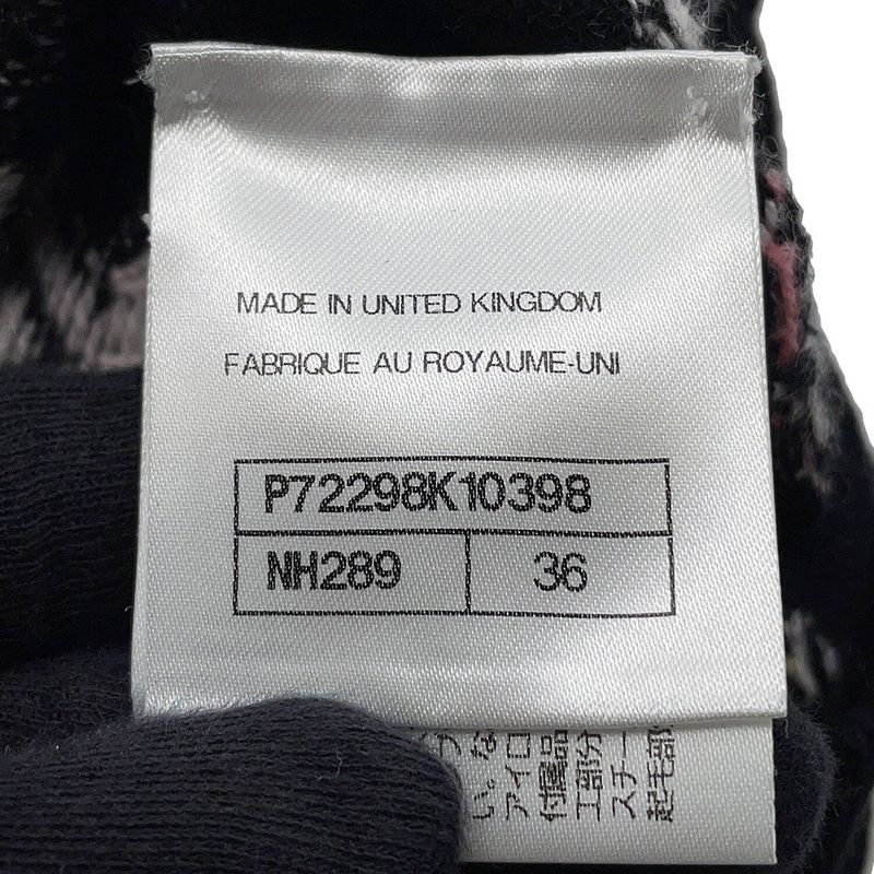 Chanel Knit CC Logo Sweater 36 Top Black Black Multicolor