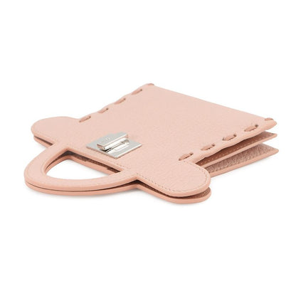 Fendi Card Case Peekaboo Selleria Calf Leather