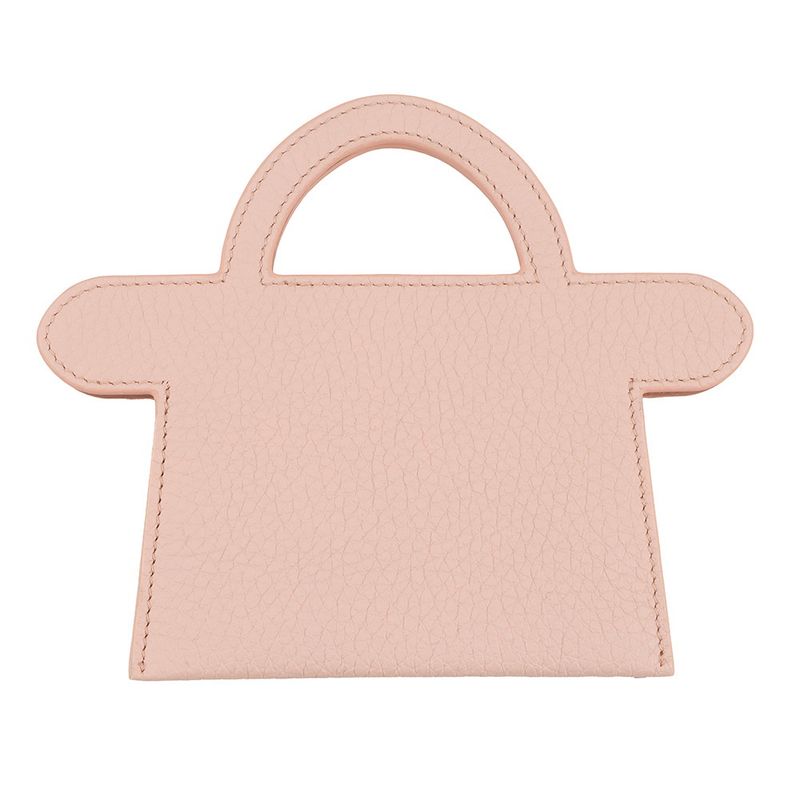 Fendi Card Case Peekaboo Selleria Calf Leather