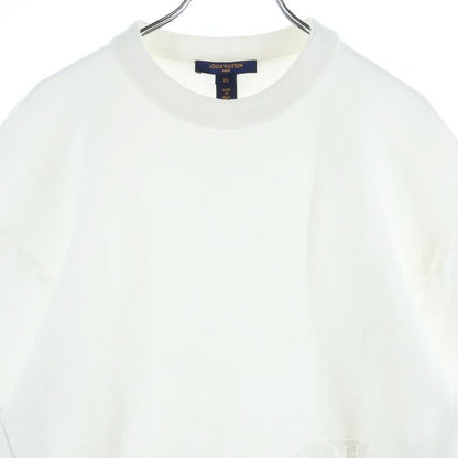 Louis Vuitton Circle Logo Print Sweat Dress Fed White